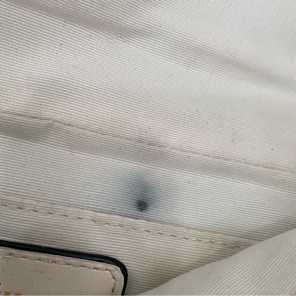 COACH Ruby Midnight Navy/Chalk Quilted Leather Shoulder Crossbody Bag - Picture 13 of 16